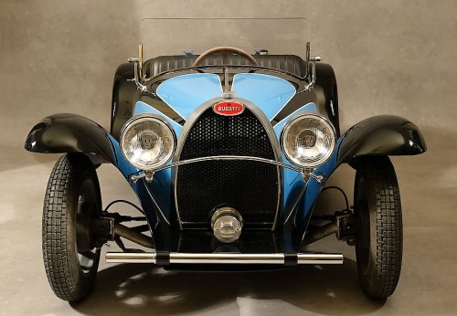 Bugatti Type 55 De la Chapelle / Voiture d'enfant à l'échelle 1/2 - Antiquités Philippe Glédel