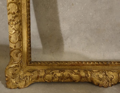 Miroirs, Trumeaux  - Grand cadre à la Bérain d'époque Louis XIV (Format 30F)