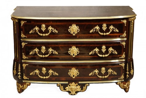 Louis XIV chest of drawers "with the great mask of Ceres" by Thomas Hache