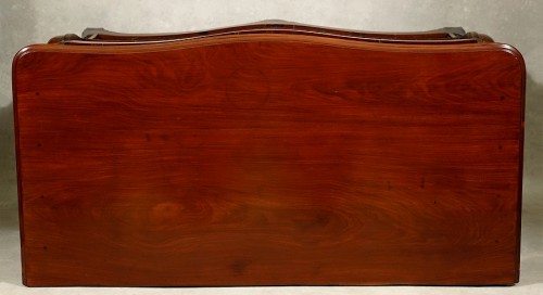 Cuban mahogany chest of drawers - Saint-Malo 18th century - Louis XV