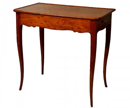 Cabaret table in speckled mahogany - Bordeaux 18th century