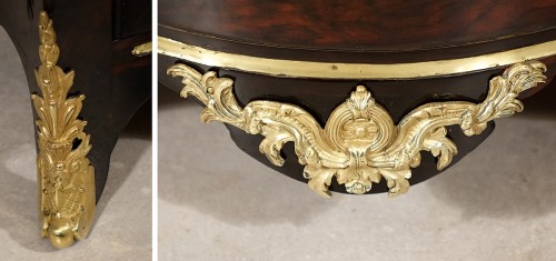 French Regence - Très petite commode d&#039;entre-deux Régence de François Lieutaud - Paris XVIIIe