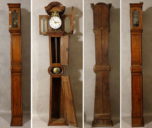 XVIIIe siècle - Horloge demoiselle du Cotentin - Normandie XVIIIe