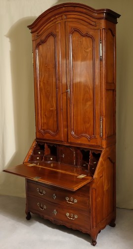 Commode scribanne en bois de Saint-Martin - Nantes XVIIIe - Louis XV