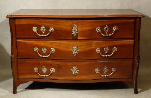 Commode Mazarine en bois de Saint-Martin - Landerneau XVIIIe - Mobilier Style Louis XIV