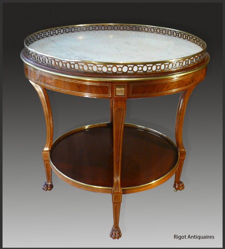 Guéridon estampillé Bernard MOLITOR - Epoque fin Louis XVI - Mobilier Style Louis XVI