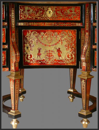 Bureau Mazarin attribué à N. SAGEOT d'époque Louis XIV - Louis XVI