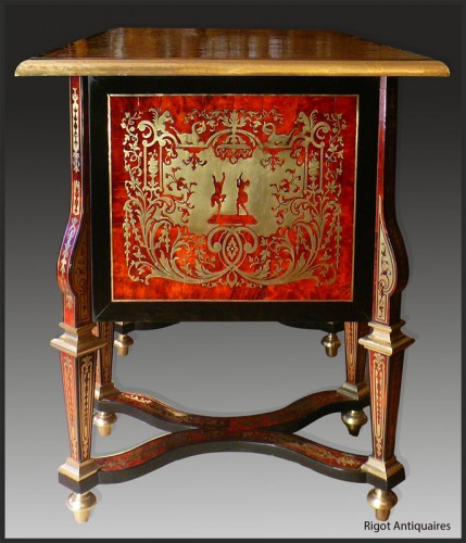 Louis XVI - Bureau Mazarin attribué à N. SAGEOT d'époque Louis XIV