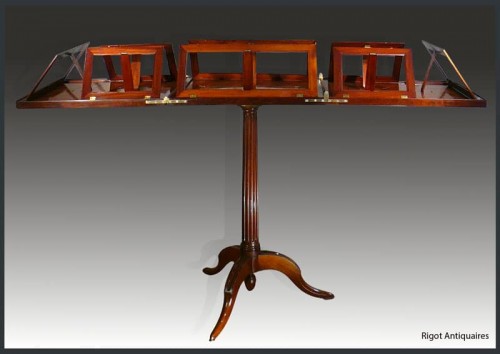 Mobilier Meuble d'appoint - Pupitre à musique estampillé L. AUBRY - Epoque Louis XVI