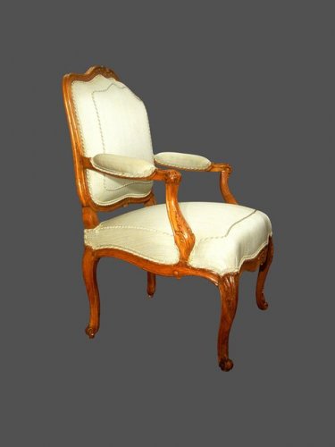 Pair of armchair, 18th century - Seating Style Louis XV