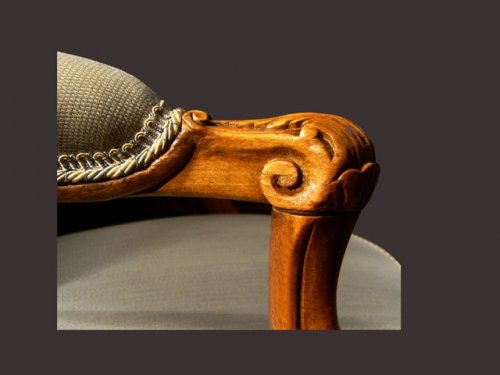 Paire de fauteuils, époque Louis XV - Antiquités Rigot et Fils