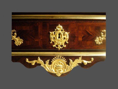 Louis XIV - Commode en marqueterie d'époque Louis XIV