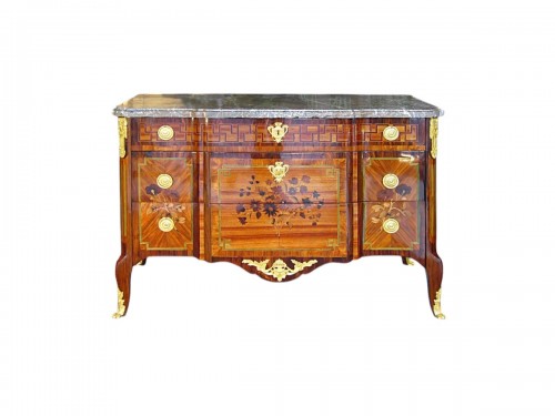 Commode d'époque Transition estampillée ERSTET