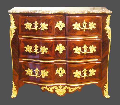 18th century marquetry commode