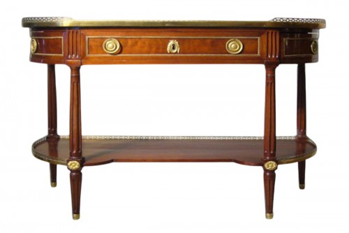 Louis XVI period console, stamped FG Guignard