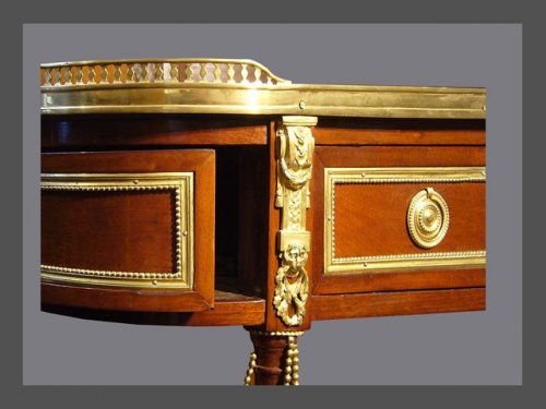 Louis XVI - Louis XVI console, stamped N. PETIT