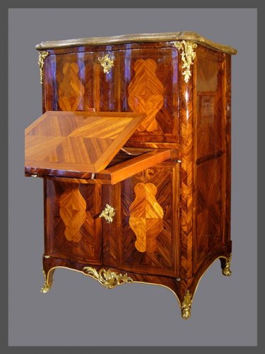 Mobilier Bibliothéque, vitrine - Secrétaire en armoire attribué à Pierre II MIGEON