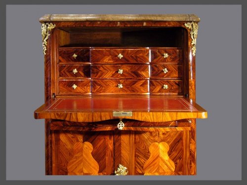 Secrétaire en armoire attribué à Pierre II MIGEON - Antiquités Rigot et Fils