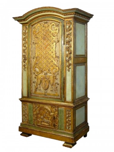 A Regence period Sacristy cabinet