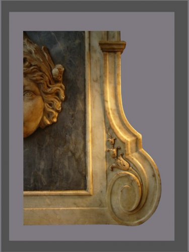 Marble fountain of Regence period - 