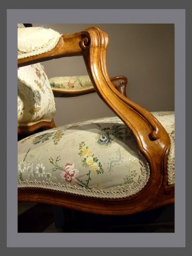 Sièges Fauteuil & Bergère - Paire de fauteuils d'époque Louis XV estampillés BOUCAULT