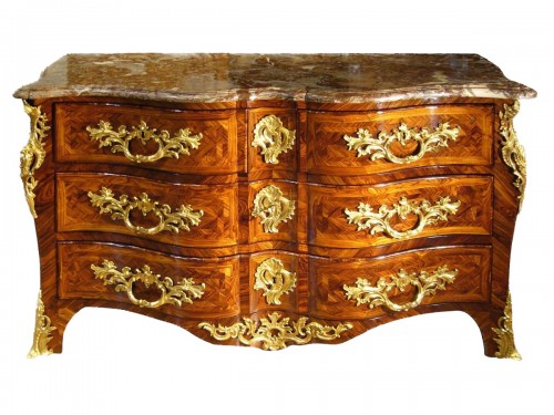 Commode d'époque première moitié du XVIIIe siècle estampillée F.G - François GARNIER