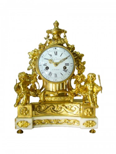 Pendule d'époque Louis XVI signée Louis GORET