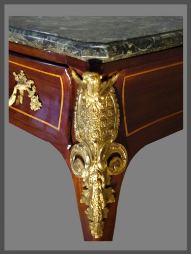 Commode console d'époque Régence - Antiquités Rigot et Fils