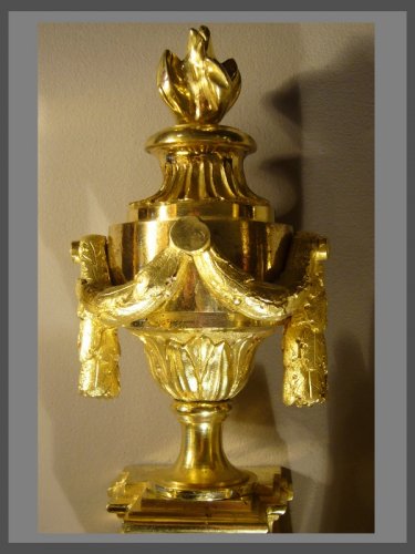 Paire of Louis XVI Period Sconces - Lighting Style Louis XVI