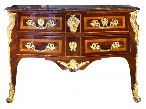 A Régence Commode, stamped M. CRIAERD
