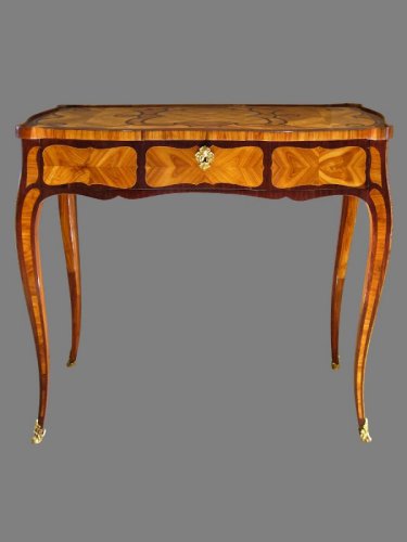 Antiquités - Table à transformations d'époque Louis XV estampillée Pierre ROUSSEL