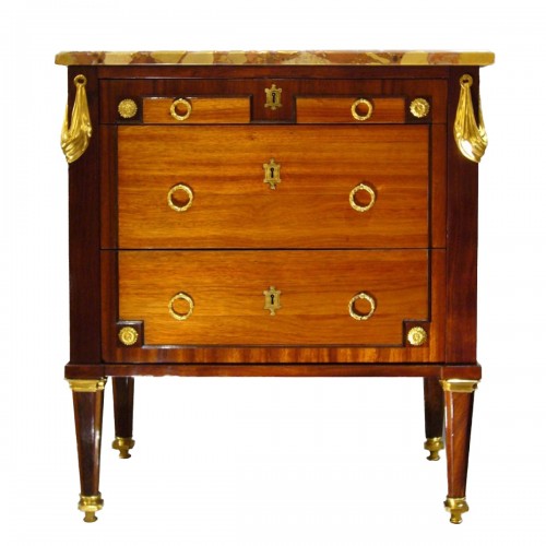 Commode écritoire d'époque Louis XVI estampillée MONTIGNY