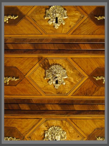 Commode d'époque Louis XIV par Thomas HACHE - Antiquités Rigot et Fils