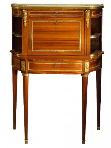 Secrétaire en cabinet d'époque Louis XVI estampillé SCHUMAN