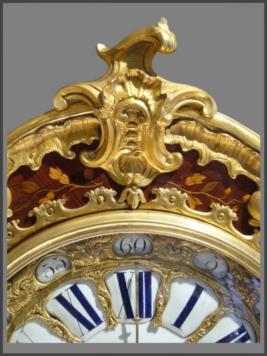 Horlogerie Horloge de Parquet - Régulateur de parquet d'époque Louis XV estampillé LIEUTAUD