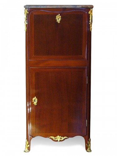 Louis XV Mahogany Secretaire by DUBOIS and JME