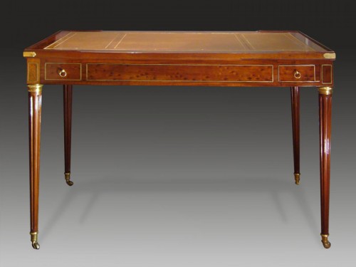 Antiquités - A Louis XVI Mahogany Ebony, Ivory Tric-Trac table