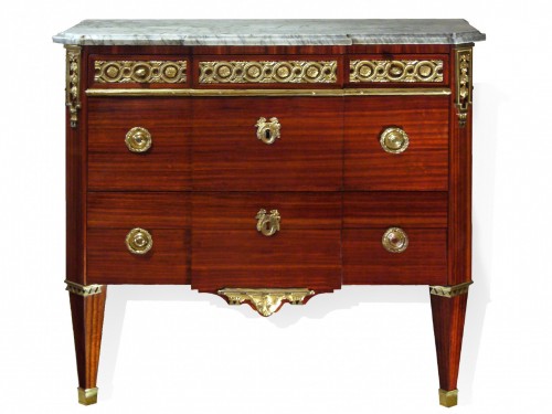 Commode d'époque Louis XVI estampillée Godefroy DESTER