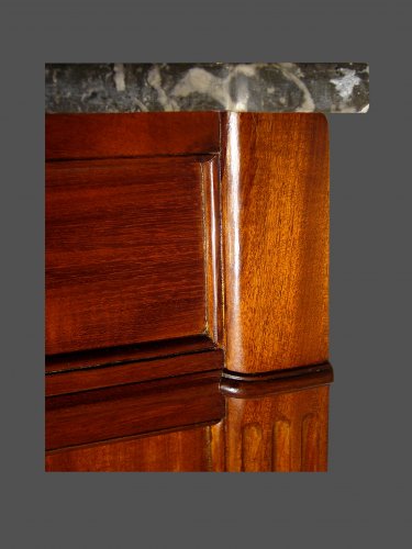 Furniture  - Louis XVI mahogany commode stamped G. JACOB