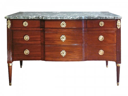  Louis XVI chest of drawers stamped Georges Jacob