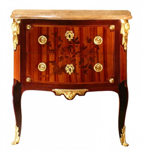 Commode estampillée N. PETIT d'époque Transition - Transition