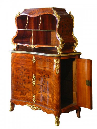 Cartonnier et bout de bureau par BVRB d'époque Louis XV