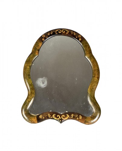 A Louis XV Miroir de voyage by Pierre Hache  18th Century circa 1745-1750