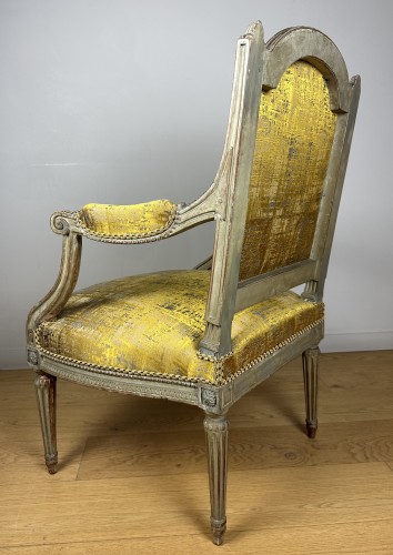 Tilliard, pair of Louis XVI armchairs stamped TILLIARD - Louis XVI