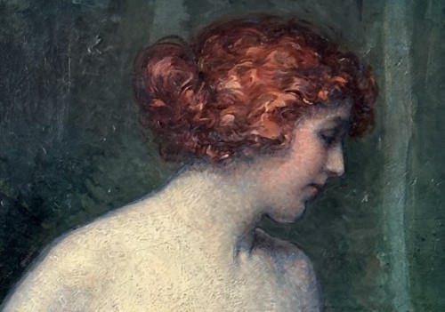 Tableaux et dessins Tableaux du XXe siècle - La Maîtresse, René Seyssaud (1866-1952)