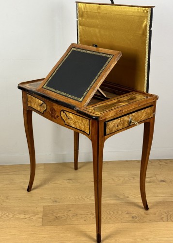 Louis XV - Jean-françois Hache - Louis XV Period Reading Table