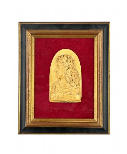 Louis XIV in bas-relief 17th century