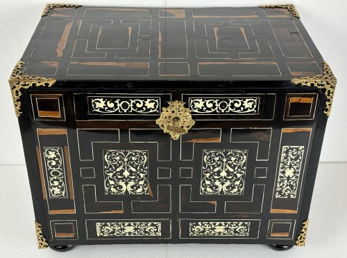 Lombard Travel Cabinet, Turin Circa 1600 - Furniture Style Louis XIII