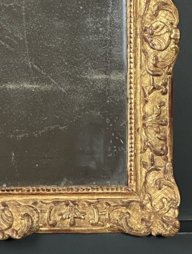 Antiquités - Miroir martial d’époque fin Louis XIV début Régence
