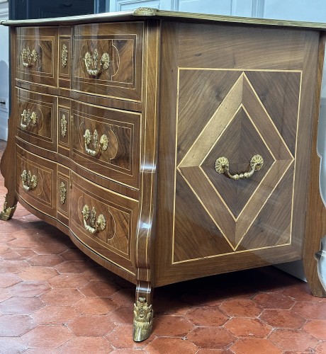 Mobilier Commode - Commode Mazarine en marqueterie Thomas HACHE
